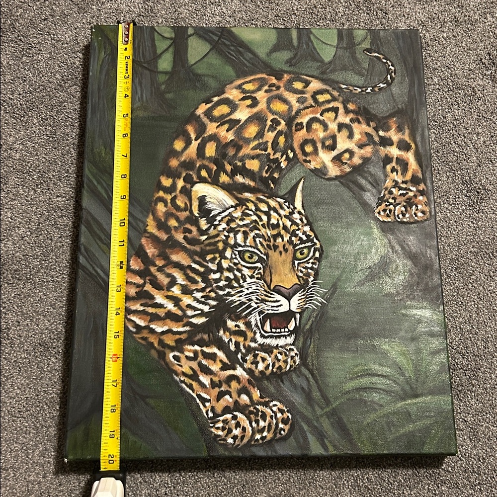 Leopard Canvas Art - Picture 4 of 5